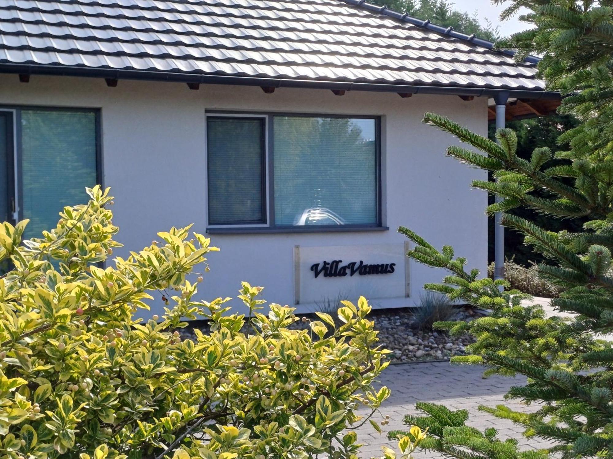 Villa Vamus Vendeg- Es Rendezvenyhaz Vámosszabadi Exterior foto
